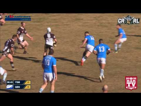 2017 Canberra RL  Round 15 1st Grade - Yass Magpies v Queanbeyan Blues