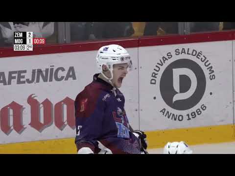 Optibet Hokeja līga. HK Zemgale/LBTU - HK Mogo/RSU. Spēles labākie momenti. (08.04.2025.)