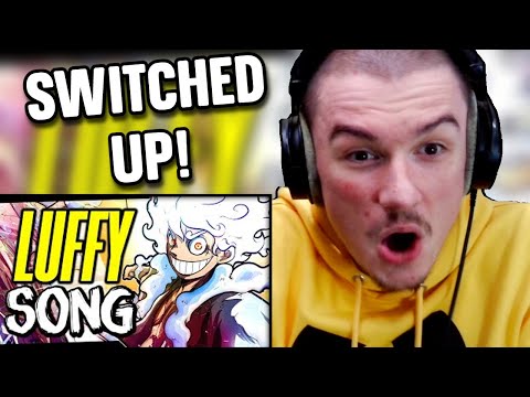 RAPPER REACTS TO GEAR 5 LUFFY RAP SONG | Switch My Gear (Remix) - GameboyJones x PE$O PETE