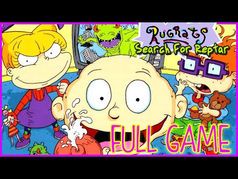 Rugrats: Search for Reptar FULL GAME Walkthrough Longplay (PS1)