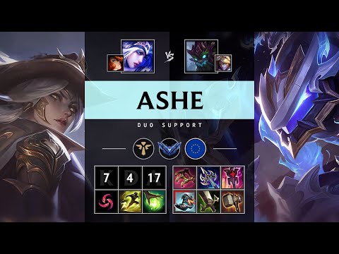 Ashe Support vs Maokai: Rampage - EUW Diamond Patch 25.S1.1
