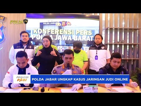 POLDA JABAR UNGKAP JARINGAN JUDI ONLINE