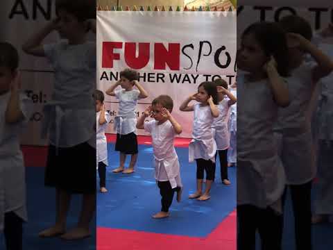 Karate Kid, lectie deschisa la gradinita