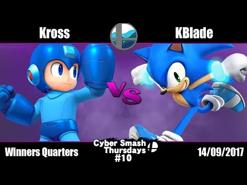 CST #10: OZN | Kross (Mega Man) vs KBlade (Sonic) - Winners Quarters