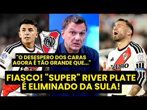“OLHA como o RIVER PLATE TÁ PERDIDO, gente! FOI ELIMINADO, e os CARAS AGORA QUEREM…” | MAURO CEZAR
