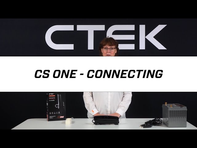 Chargeur et mainteneur de batterie Ctek Cs One 12v 8.0a video