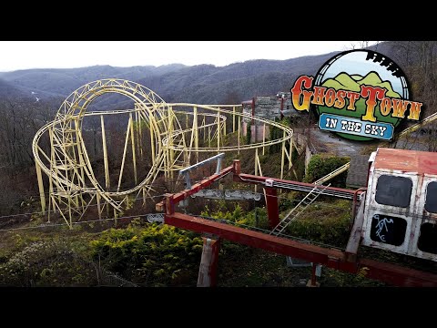 Exploring the ABANDONED Ghost Town In The Sky Amusement Park - Maggie Valley, North Carolina