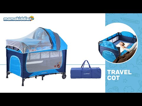 Mamakiddies Portable Baby Cot Playpen (Installation)