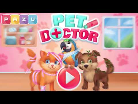 Pet Doctor | Caring Games for Kids | Pazu Games - YouTube