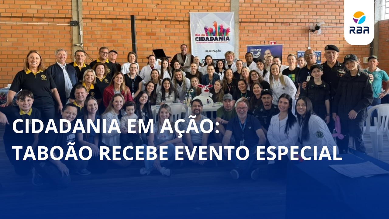 Cidadania em ação: Taboão recebe evento especial