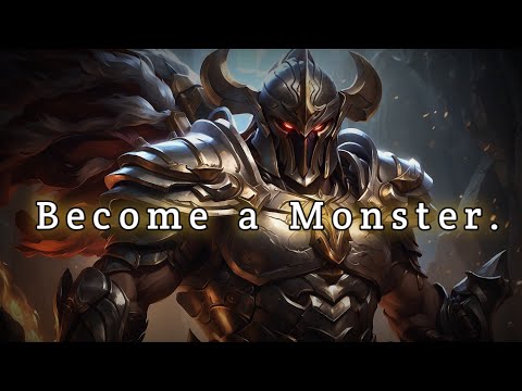 Become a Monster, Or Be Eaten by One.