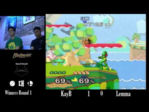 Blackout 3 Melee - Winners Quarters - Lemma (Fox, Falco) vs KayB (Sammus)