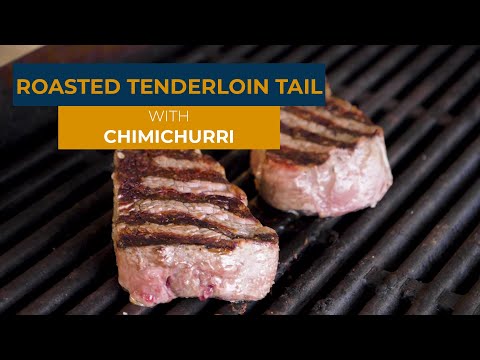Beef City Black Roasted Tenderloin with Chimichurri...