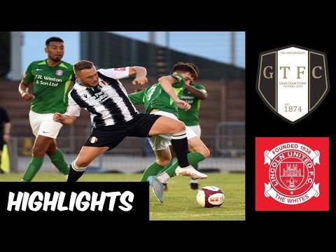 HIGHLIGHTS | Grantham Town FC 5-1 Lincoln United  | FA Cup Preliminary Round Replay 22/23