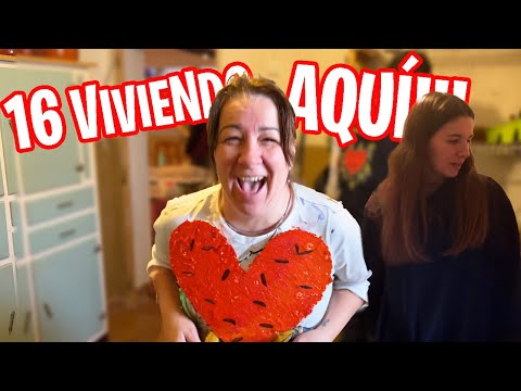 Familia de 16 Viven en CASA de PUEBLO 👨‍👩‍👧‍👦 ¿Cómo nos las apañamos??