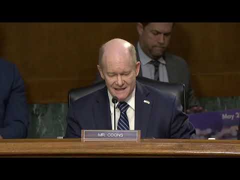 Senator Coons to Noem: "Do you train new ICE recruits on the requirements of the First Amendment?"