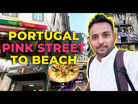 Portugal Pink Street to Beach | Pakistan Kay Saath | Tanveer Behlim