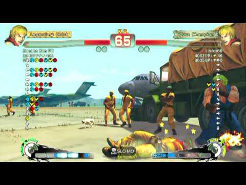 SSF4 AE: Banana Ken PR(Ken) vs lilsicx66(Ken) - HD 720p