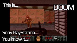 This is Doom for the Sony PlayStation