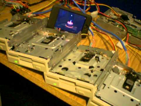 4 Floppy Drives Serenade You With ‘Still Alive’
