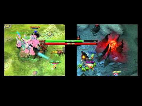 The radiant Vs The dire