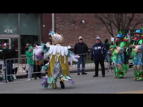 South Philly String Band at 2023 St Patrick's Day parade in Conshohocken MVI 5754