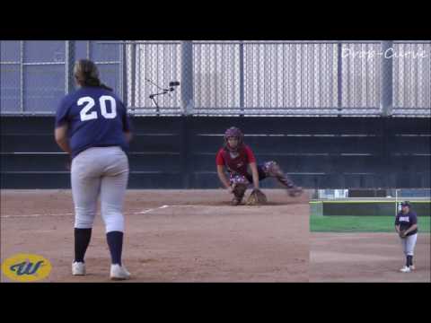 Sarah Clancy's Softball Skills Video - 2020 LHP/1B - Monarchs 14U-Navy