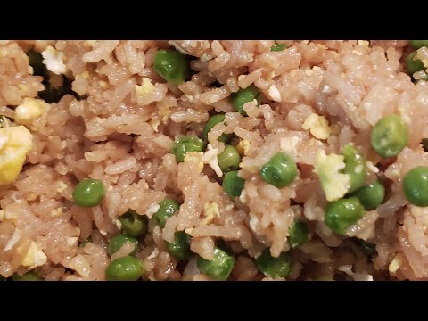 Wok fried rice w/ Kimmy the dog