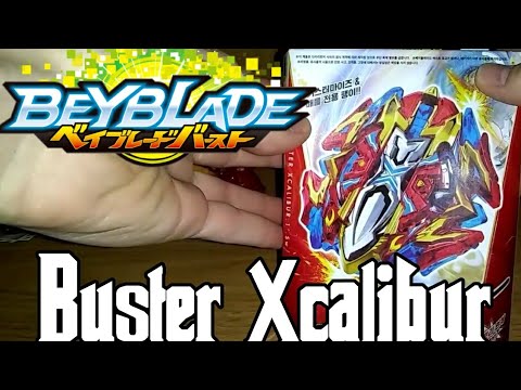 Beyblade Burst Super Z/ Cho Z - Buster Xcalibur 1'.Sw Starter Unboxing and Review