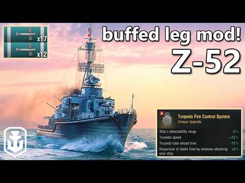 I Should Have Played This Years Ago! Z-52 Legendary Mod (World of Warships)
