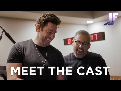 IF | Meet the Cast (2024 Movie) - Ryan Reynolds, John Krasinski, Steve Carell