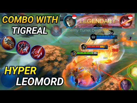 Leomord Hyper Rotation by LeoVlaze | Unkillable Leomord Gameplay - MLBB