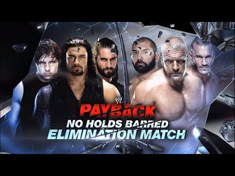 THE SHIELD VS EVOLUTION - ESPAÑOL LATINO - WWE PAYBACK 2014