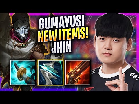 GUMAYUSI TRIES JHIN WITH NEW ITEMS! - T1 Gumayusi Plays Jhin ADC vs Kog'maw! | Season 2023