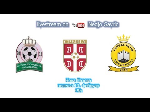 Futsal - KMF Nova Pazova  - KMF Smederevo