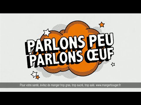 Mc Donald's - parlons peu parlons œuf "ensemble faisons les choses en grand" Pub 30s