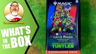 Magic the Gathering TEENAGE MUTANT NINJA TURTLES Commander Deck Unboxing
