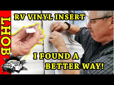 Replacing RV Vinyl Insert - Discovered a simpler way
