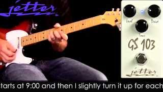 Video thumbnail for Jetter GS 103 Overdrive by Mike Hermans