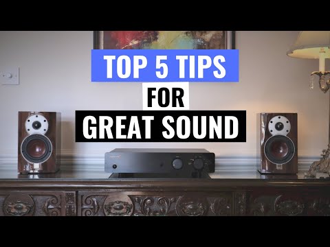 Top 5 tips for great sound - Roadmap to success!