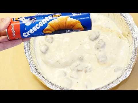 If you bake biscuits and gravy inside crescent rolls..