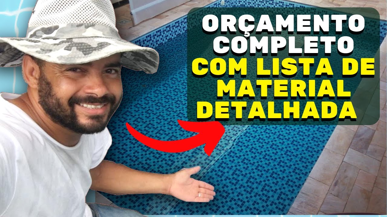 Quanto custa fazer uma Piscina de alvenaria em 2022 valores atualizados.