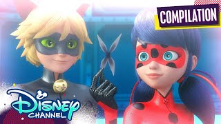 Download lagu Best of Ladybug 🐞 & Cat Noir 🐈‍⬛ | Compilation | Miraculous Ladybug | @disneychannelanimation x @Miraculous mp3