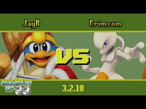 JayR (King Dedede) vs Crimson (Mewtwo) -SIU 93  - Wii U