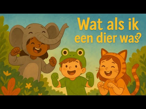 Wat als ik een dier was? | Fantasierijk Kinderliedje | Liedje voor Peuters en Kleuters