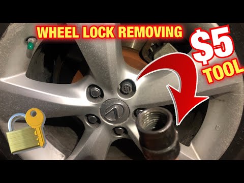 LOST WHEEL LOCK KEY? Tool every Mehcanic should have CTA Tool A147 Emergency lug nut remover