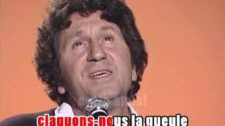 Karaoké Mouloudji - Une bonne paire de claques