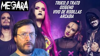 Megara | Truco o Trato / Oxígeno / Vivo de Rodillas / Arcadia | REACCIÓN (reaction)