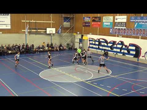 Korfbal League Samenvatting, speelronde 7: Blauw-Wit - KCC