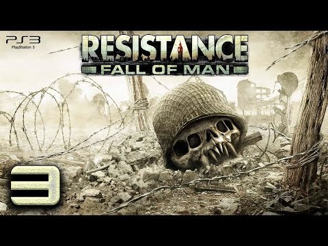 Resistance: Fall of Man (PS3) - 720p60 HD Playthrough Episode 3 - Manchester